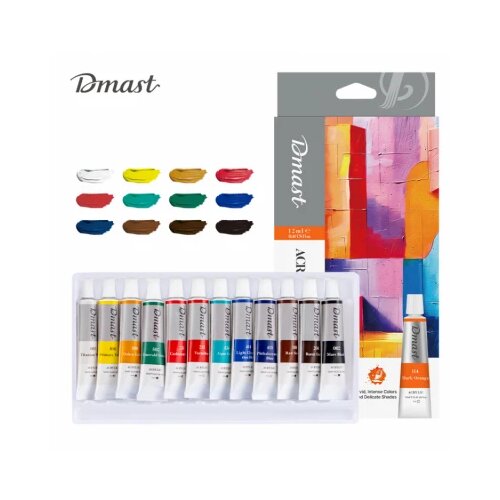  AKRILNE BOJE DELI PROFESIONALNE 12ml DMAST PEBEO 1/12 EC331-12 Slike