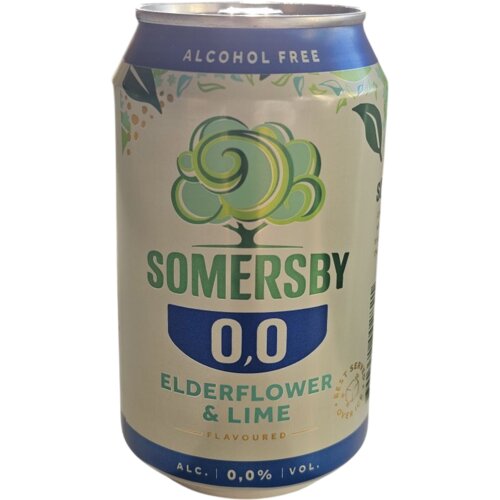 Somersby ELDERFLOWER&LIME 0% ALK 0.33L Cene