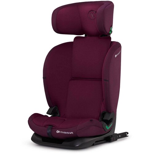 Kinderkraft otro&amp;scaron;ki avtosedež z isofix bazo oneto3&amp;trade; i-size 1/2/3 (76-150 cm) cherry pearl Slike