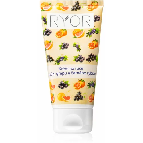 RYOR Face & Body Care krema za ruke s mirisom grapefruita i crnog ribiza 50 ml