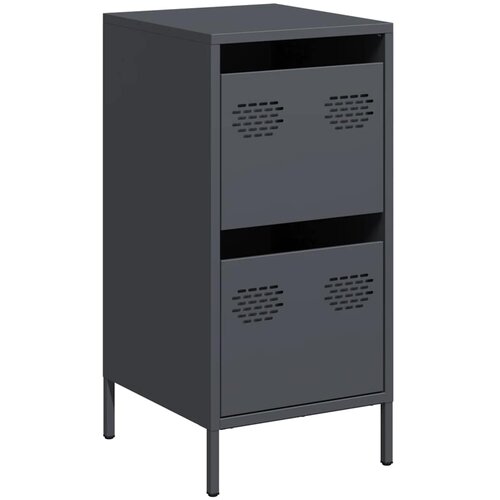 Maison Chic Komoda - Predalnik antracit 35x39x73,5 cm hladno valjano jeklo, (21722303) Slike