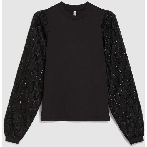 Moodo Blouse with decorative sleeves Slike