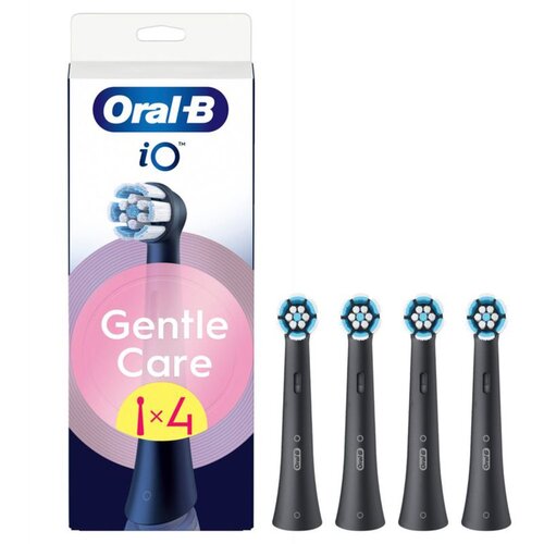 Oral-b Gentle care Black 4 kom, Zamenski nastavci za električne četkice 4 kom, Crna boja Cene