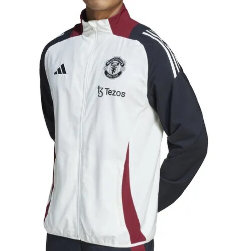 Adidas mu&amp;scaron;ki duks na raskopčavanje Mufc PRE JKT, Crno-beli Slike