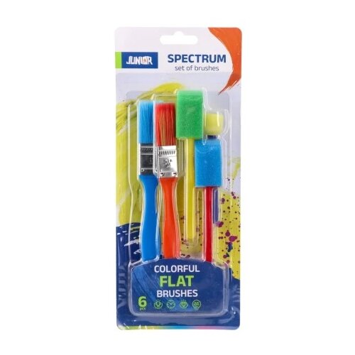 Junior Spectrum, set četkica, flat, 6K Cene
