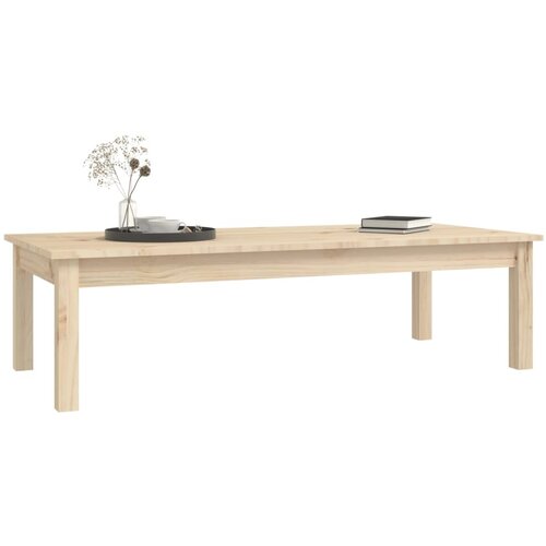  Stolić za kavu 110x50x30 cm od masivne borovine Slike