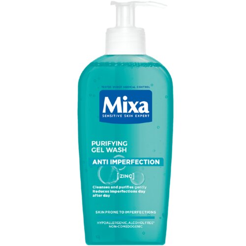 Mixa anti-imperfection gentle nježni gel za či&amp;scaron;ćenje bez sapunai za osjetljivu kožu 200 ml za žene Slike