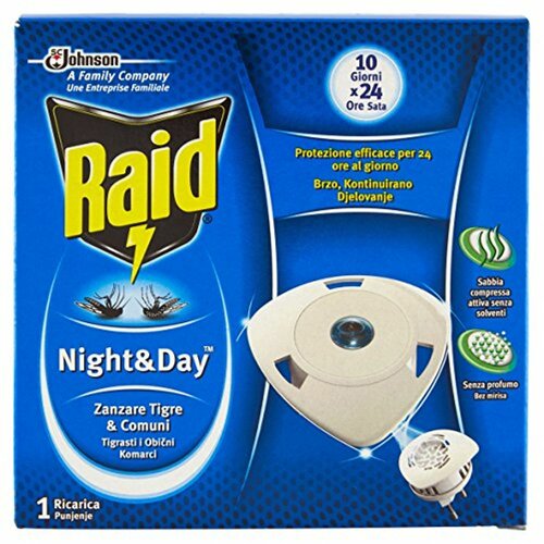 Raid Noć i dan protiv komaraca ( plavi)- refil Cene