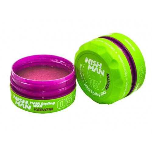 Nishman 05 vosek za stilsko oblikovanje las s keratinom 150 ml Cene