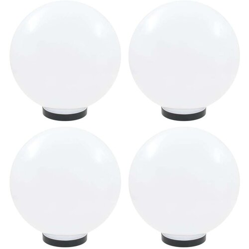 vidaXL LED okrogle svetilke 4 kosi krogle 30 cm PMMA Cene