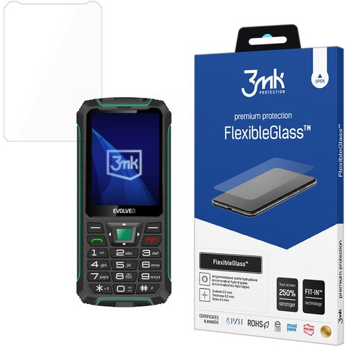 3mk flexibleglass kaljeno steklo za evolveo strongphone W4 antireflektivno, (5000017586) Cene