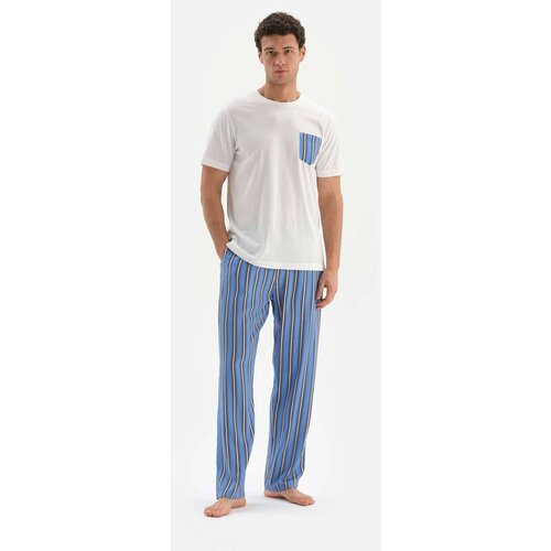 Dagi Pajama Set - Ecru - Plain Cene