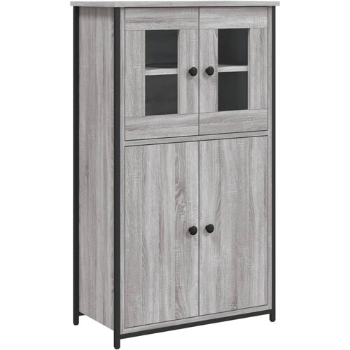 Maison Chic Komoda - Predalnik siva sonoma 62x32x106,5 cm inženirski les, (21717115) Cene