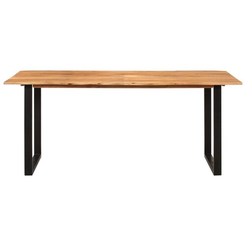 Blagovaonski stol od masivnog drva bagrema 180 x 90 x 76 cm Slike