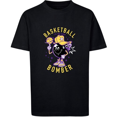 MT Kids Kids Basketball Bomber Tee black Slike