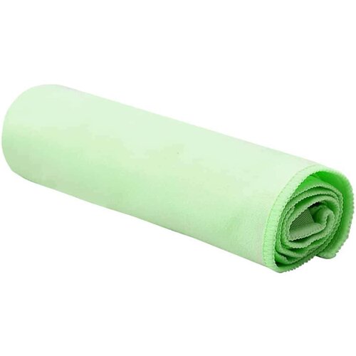 VidaXL Sportski Ručnici 2 pcs Zelena 50 x 30 cm Poliester i poliamid Slike
