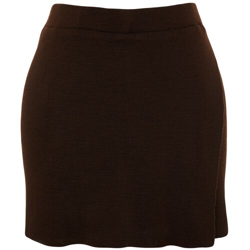 Trendyol Skirt - Brown - Mini Slike