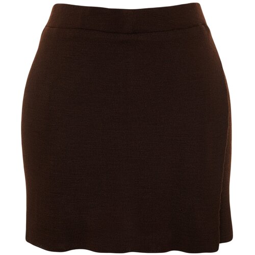 Trendyol Skirt - Brown - Mini Slike