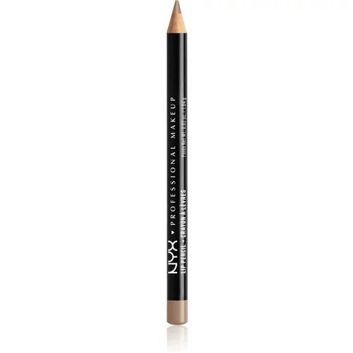 NYX Professional Makeup Slim Lip Pencil olovka za usne 1 g nijansa 802 Brown