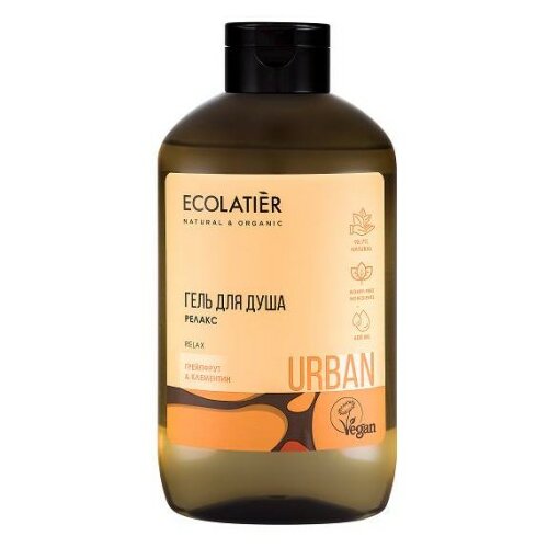 ECOLATIER gel za tuširanje sa eteričnim uljima grejpa i mandarine urban Slike