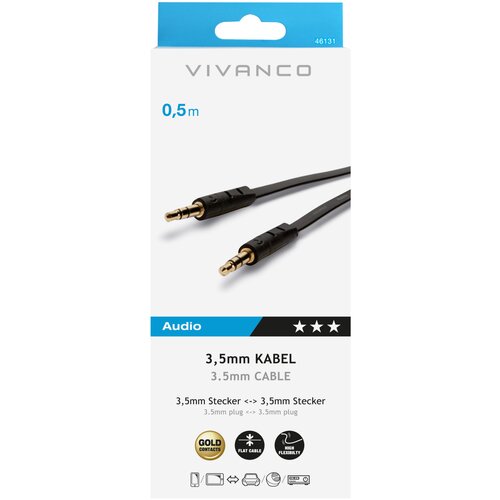Vivanco Kabel za spajanje audio stereo Slike