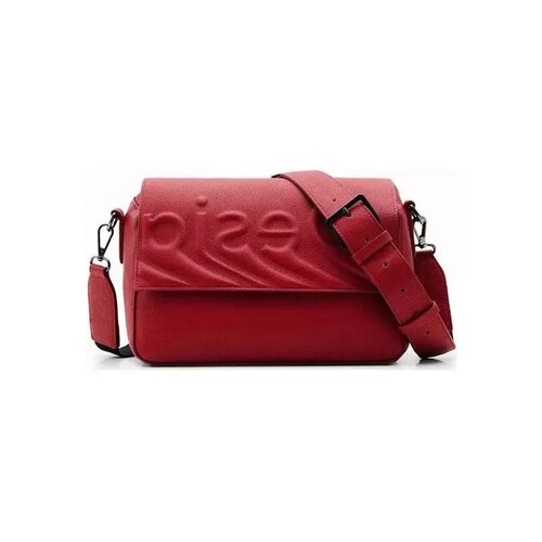 Desigual Torbe za čez ramo BAG_PSICO LOGO PHUKET STR 3000-CARMIN 22WAXPA8 Rdeča Slike