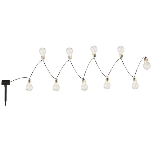 Globo Set visečih LED svetilk (10 x 0,3 W, dolžina: 3,8 m, toplo bela) Slike