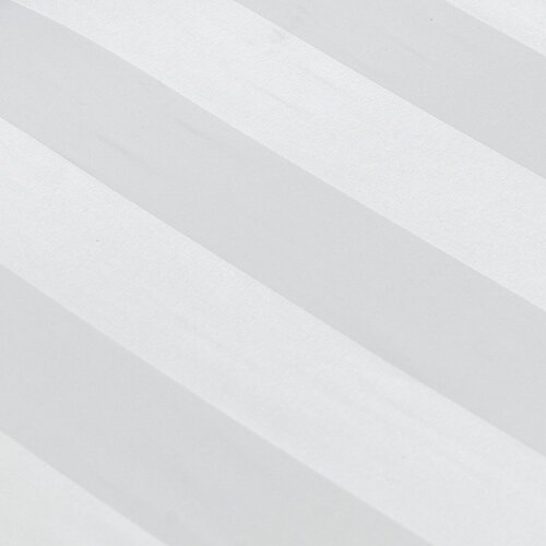 Catherine Lansfield Bijela satenska plahta s gumom 150x200 cm So Soft Satin Stripe &amp;ndash; Slike