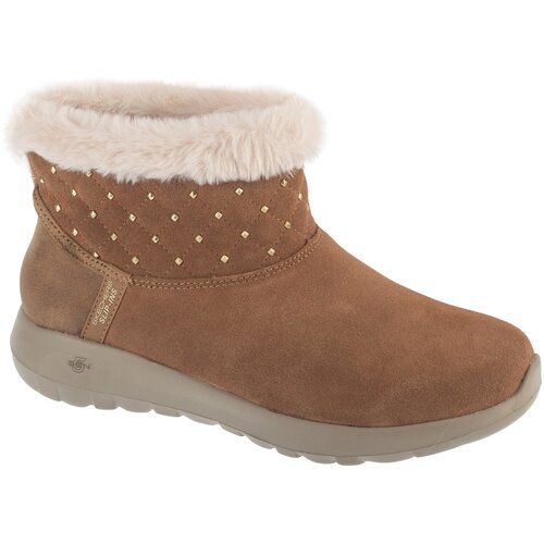 Skechers &Scaron;kornji za sneg Slip-Ins: On-The-Go Joy - Cozy Shimmer Kostanjeva Cene