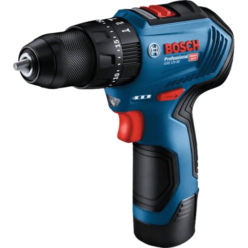 Bosch Akumulatorski udarni vrtalnik BOSCH GSB (12 V, 2 x Li-Ion baterija 2,0 Ah, 0&ndash;1.600 vrt./min, 0&ndash;24.000 ud./min) Cene