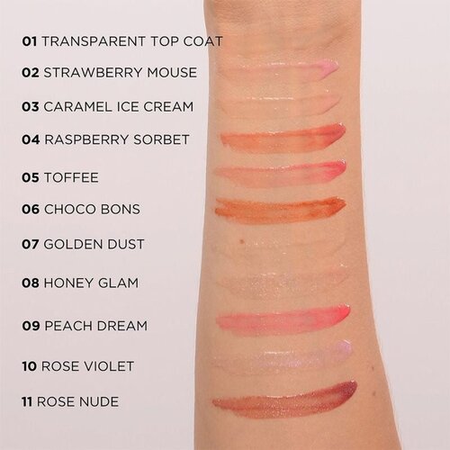 Eveline Cosmetics Diamond Glow Lip Luminizer sjajilo za usne nijansa 14 5 ml Slike