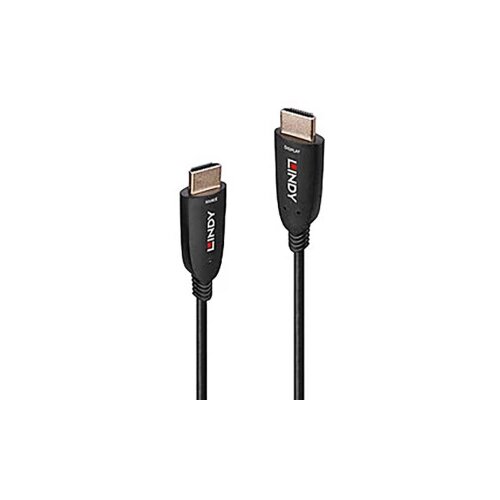 Lindy HDMI priključni kabel HDMI A utikač 50.00 m crna 38515 HDMI kabel Cijene