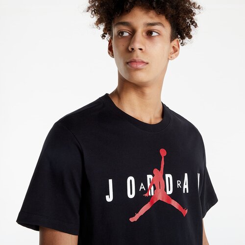 Jordan Majica Air Wm Tee Black/ White/ Gym Red XXL Cene