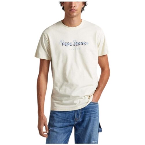 PepeJeans Majice s kratkimi rokavi PM509103 804 Bež Cene