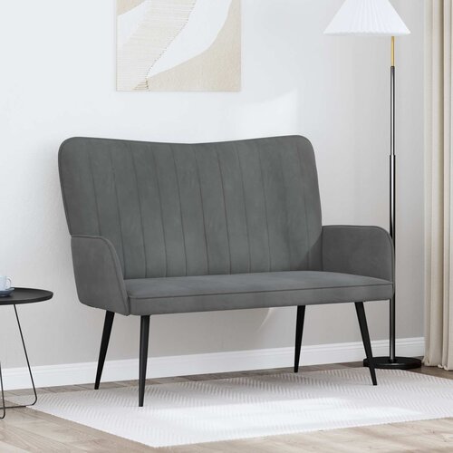 SOFA za dvije osobe Tamnosiva 115 x 61 x 87 cm Bar&scaron;un Cijene