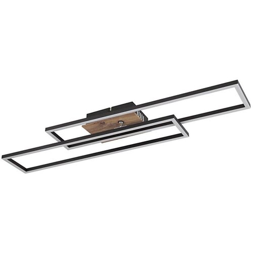 Globo 67208-30 - LED Plafonsko svetlo DAKARI LED/30W/230V 3000K 60x80 cm crna Slike