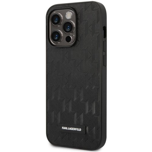  Apple iPhone 14 Pro PU ohi&amp;scaron;je Saffiano Monogram, ?rna, (21244181) Slike