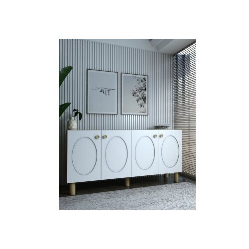 Hanah home komoda elisa KB150 bohem sapphire oak white Cene