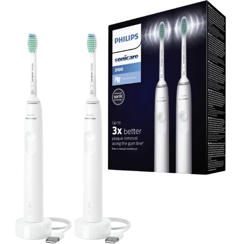 Philips električna zobna ščetka SONICARE 3100 - 2 kos HX3675/13 Cene