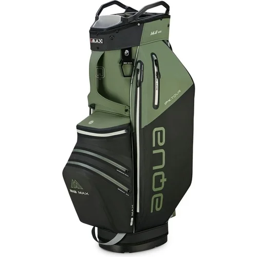 Big Max Aqua IPX Tour Olive Green/Black Golf torba Cart Bag