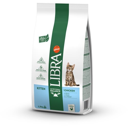 Affinity Libra Libra Cat Junior piščanec - Varčno pakiranje: 2 x 1,5 kg Cene