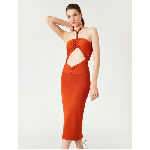 Koton Dress - Orange - Asymmetric Cene