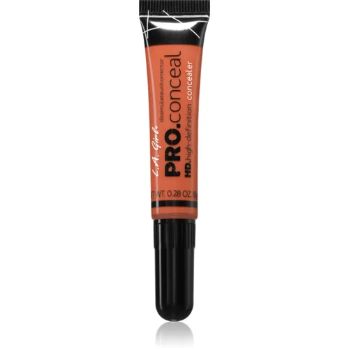 L.A. Girl Cosmetics PRO. Conceal HD kremasti korektor odtenek Orange Corrector 8 g