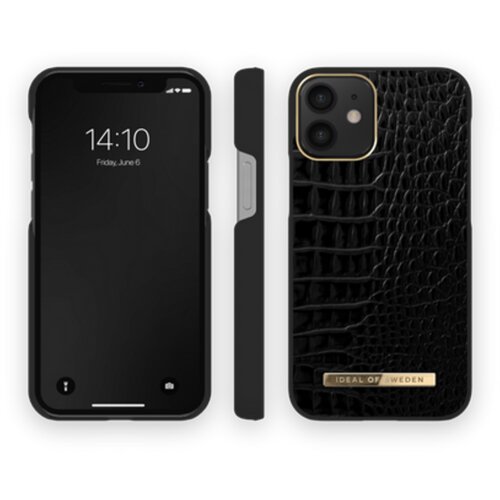 Ideal od Sweden iDeal of Sweden Maskica AT - iPhone 13 - Neo Noir Croco Slike