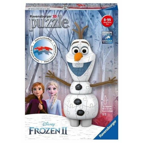 Ravensburger 3D puzzle - Frozen Olaf - 54 dela Cene