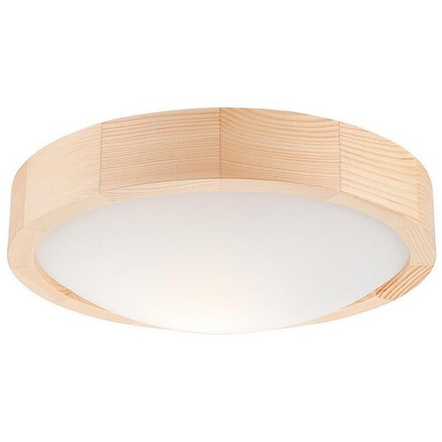 stropna svetiljka natural slim 1xE27/60W/230V prečnik 27 cm borovina Cene