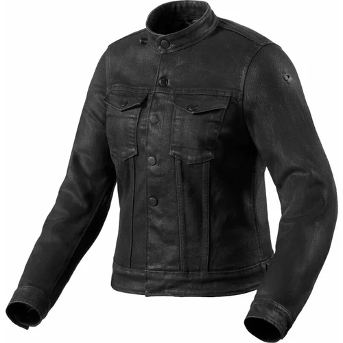 Rev'it! Trucker Ladies Black XL Tekstilna jakna