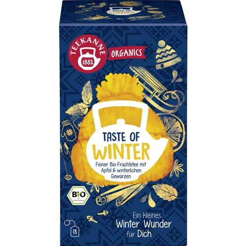 Teekanne Bio čaj - Taste of Winter - 18 čajnih vrečk Cene