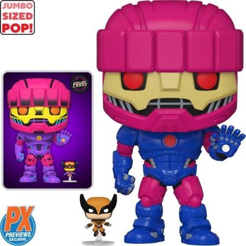 Disney x-men sentinel with wolverine jumbo 10-Inch pop! vinyl figure - previews exclusive, (20499542) Cene