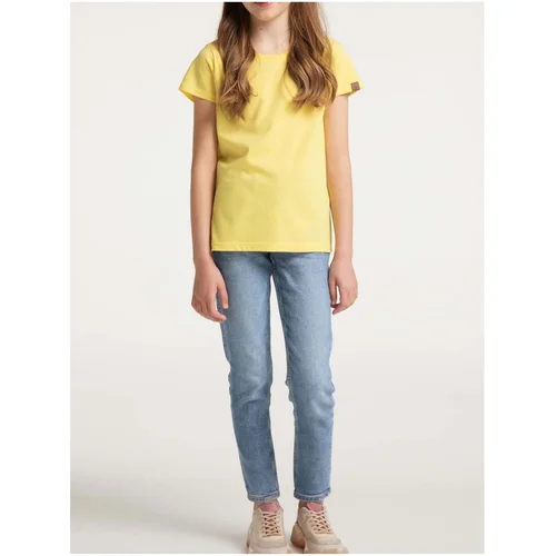 Ragwear Yellow Girls Basic T-Shirt Violka - Girls